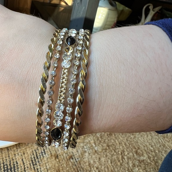 Beautiful 5 pice bangle bracelet set - Picture 16 of 17